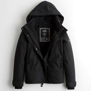 Black Fleece Lined Jacket